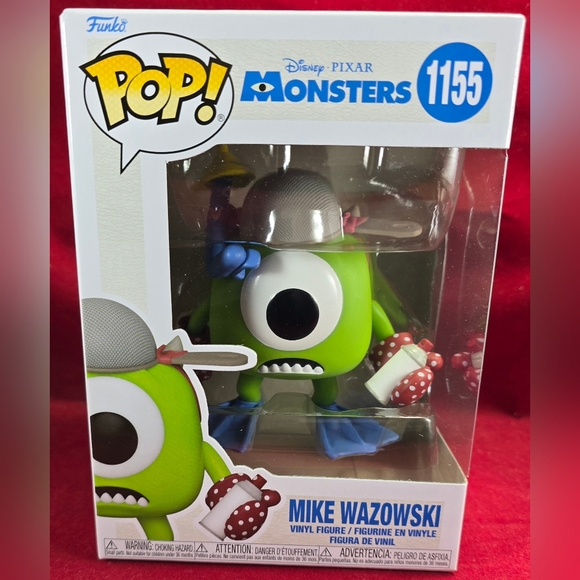 Mike Mazowski funko # 1155 (nib) With pop protector - Picture 2 of 7